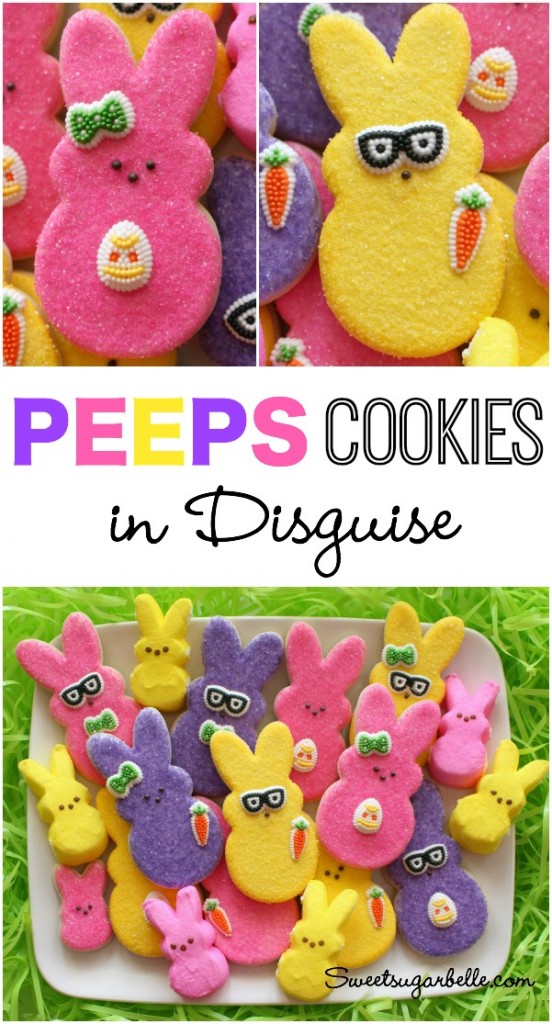 Decorated Peeps Cookies…in Disguise The Sweet Adventures Of Sugar Belle