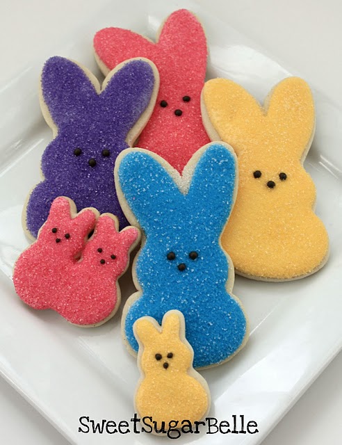 Peeps Cookies - The Sweet Adventures of Sugar Belle