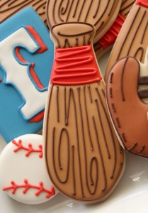 Cute Baseball Bat Cookies - The Sweet Adventures of Sugar Belle