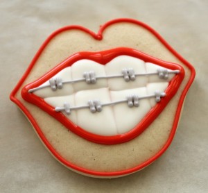 Silly Orthodontist Cookies - The Sweet Adventures of Sugar Belle