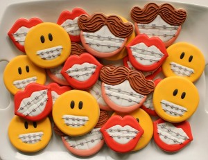 Silly Orthodontist Cookies - The Sweet Adventures of Sugar Belle