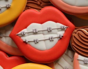 Silly Orthodontist Cookies - The Sweet Adventures of Sugar Belle